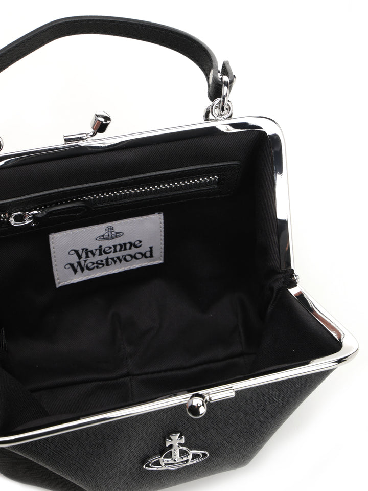 Vivienne Westwood Granny Frame Handbags - Black | e793c954ccfa0060f5d6a74ee3d6fa572196279e