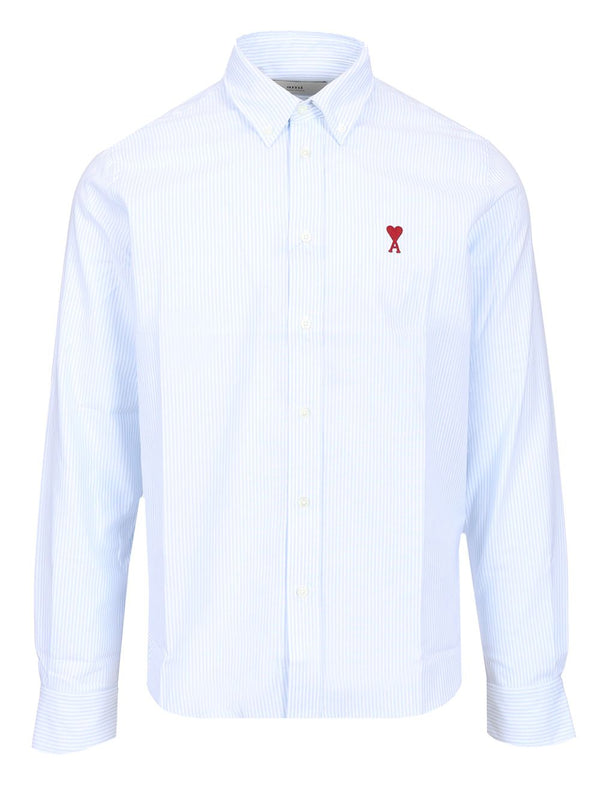 Striped Shirt Shirts Light Blue