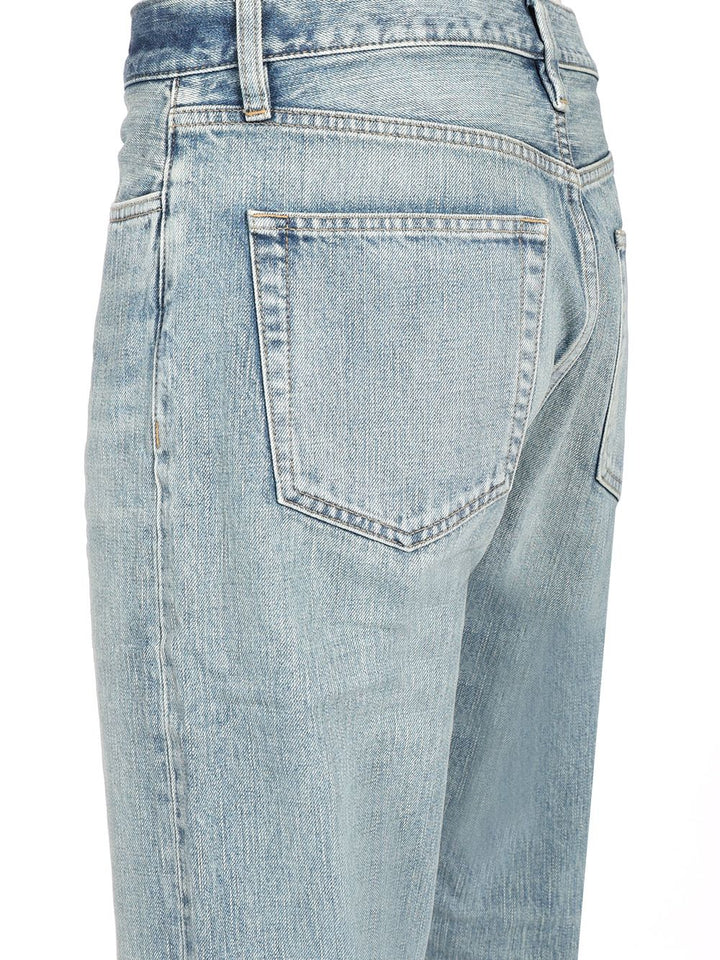 Fear Of God Classic 5 Pocket Jeans - Light blue | 8158aa63f56cd56401cbf93c08ec1492dc427a72