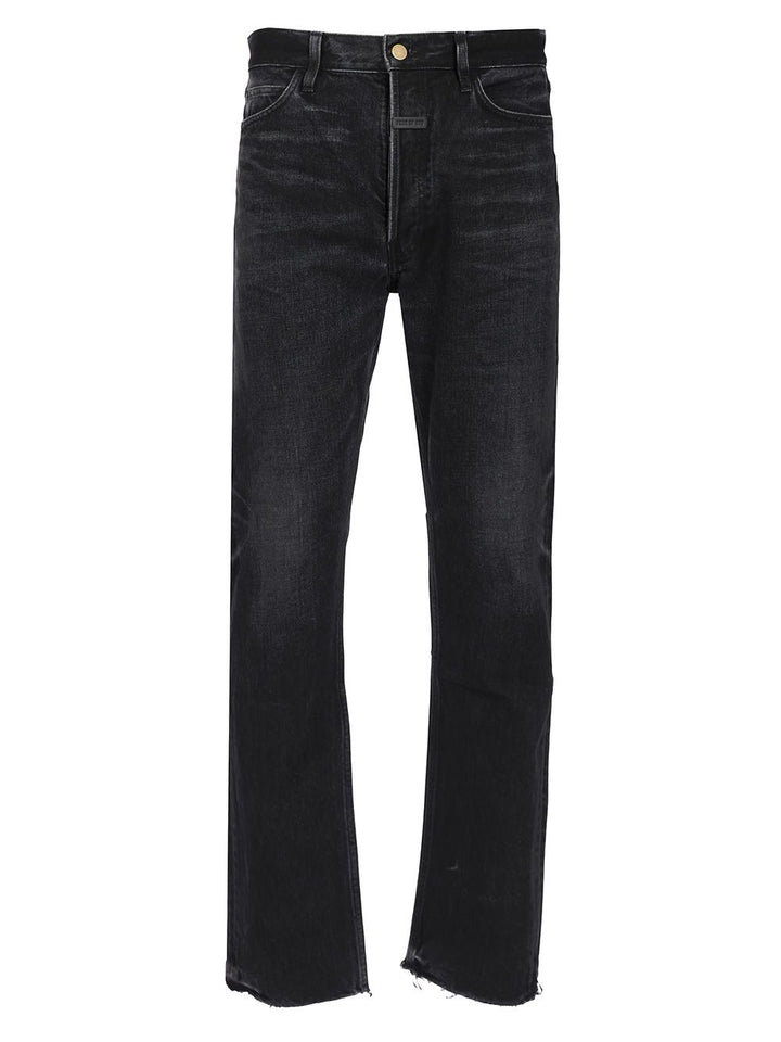 Fear Of God Classic 5 Pocket Jeans - Black | dfaa330ab4f61105ea5bad1b175a83186c4d1a07