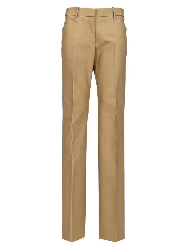Tom Ford Flared Tailored Trousers - Green | ebec5b4493b5d3fe7bcd7427e8fec25bb3af3407