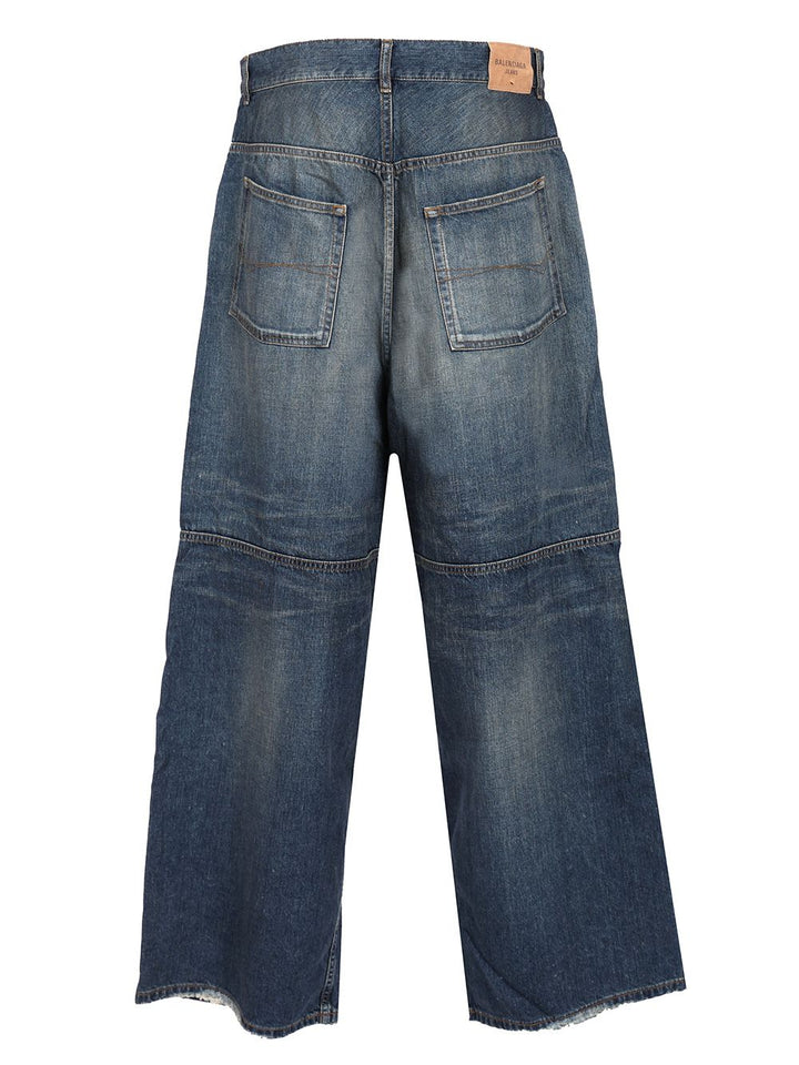 Balenciaga Baggy Jeans - Blue | d1d3c03210791eba0d779e12bbccaa5f3e6304f4