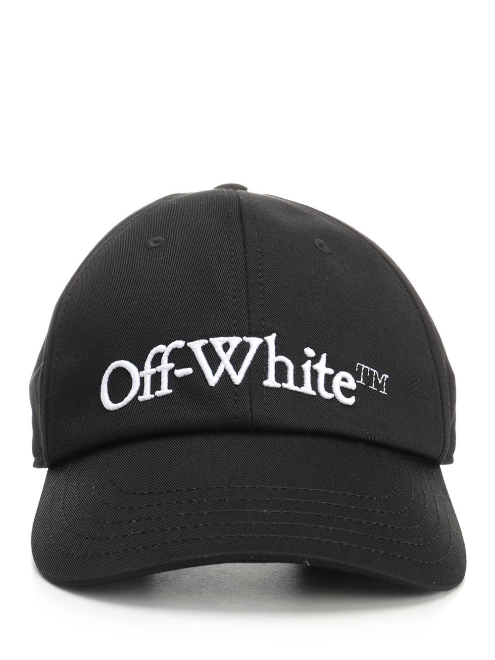 Off-White Baseball Cap With Off-White Hats - Black | 14f526274b9d81981c8a5fa1c93519359c2434db