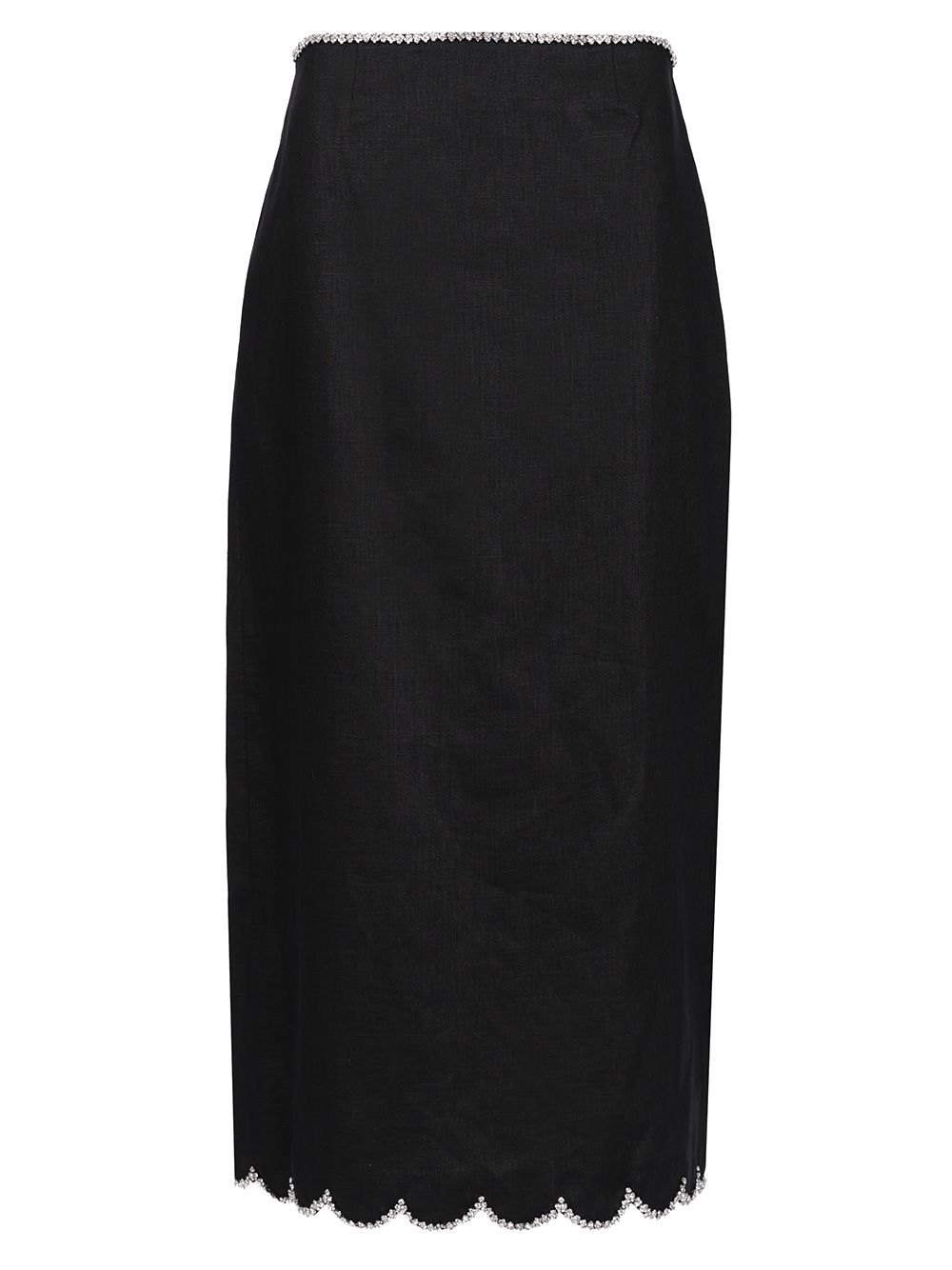 Zimmermann Crush Skirts - Black | fcb5223977aca7e9ce86780e5b8ad972f2bba1fd