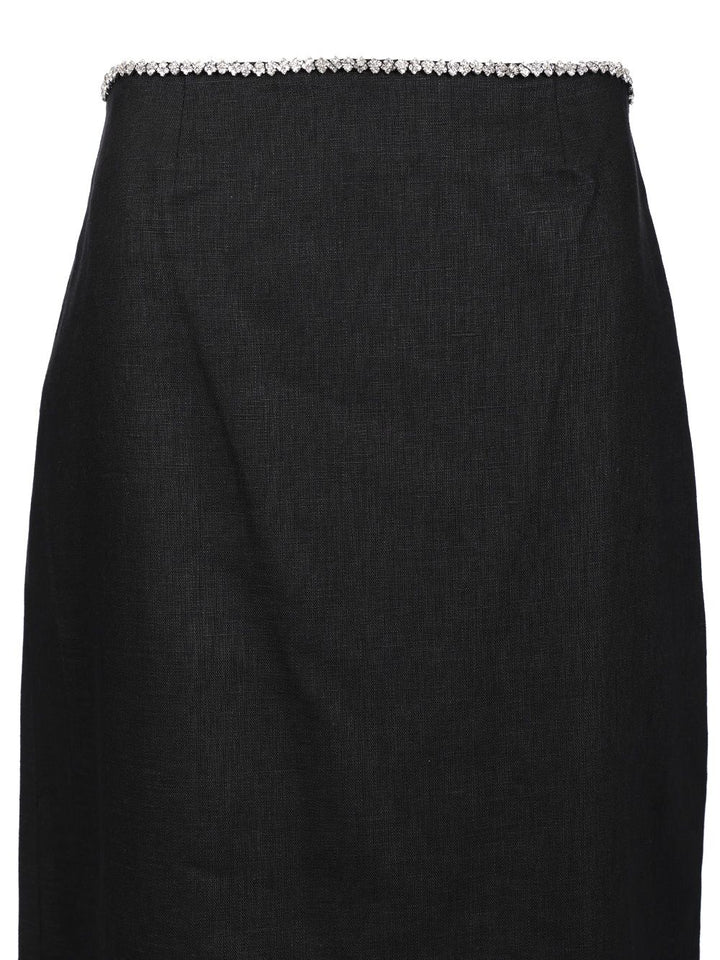 Zimmermann Crush Skirts - Black | 1a5f58862e25dae3df4078eec67cdf42dd71ca30