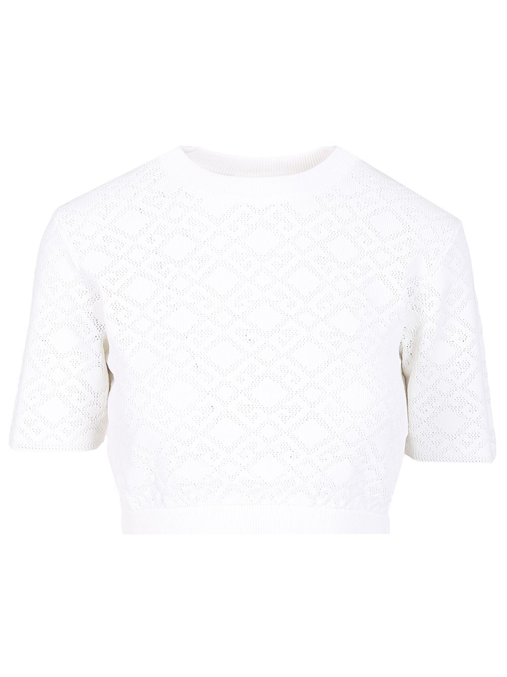 Givenchy Crop Sweater Knitwear - White | 46869811107d720bce5f979f50678f047f6d15e1