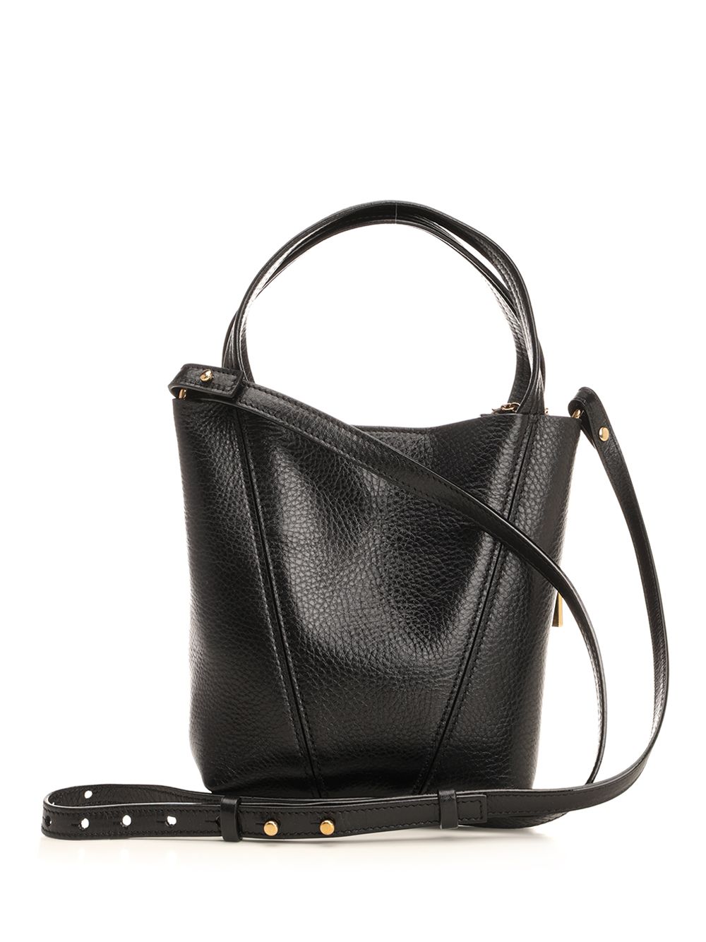 Chloe' Chloé Spin Shoulder Bags - Black | a88623f79ff2a5b90d61c17109826cabd6524676