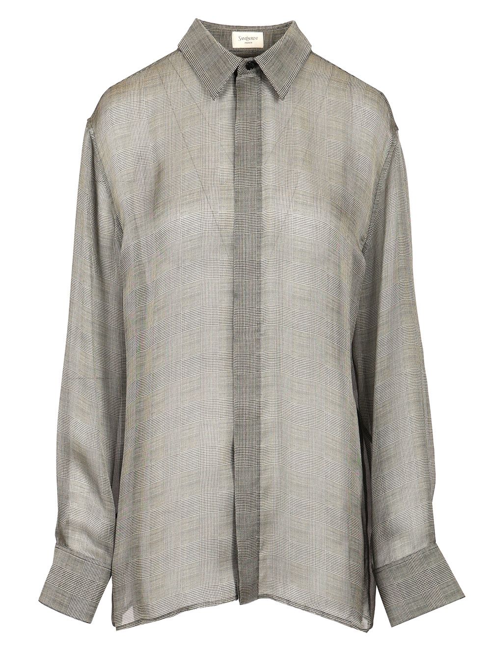 Saint Laurent Silk Shirt Shirts - Black | ffb787aaa152362d03d19b174b0487e246102668