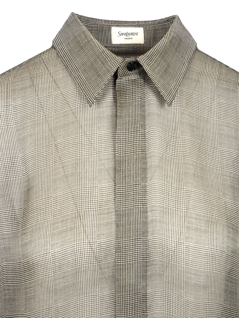 Saint Laurent Silk Shirt Shirts - Black | 5cd95d35a752814e52b4f511e4766c67c8640019