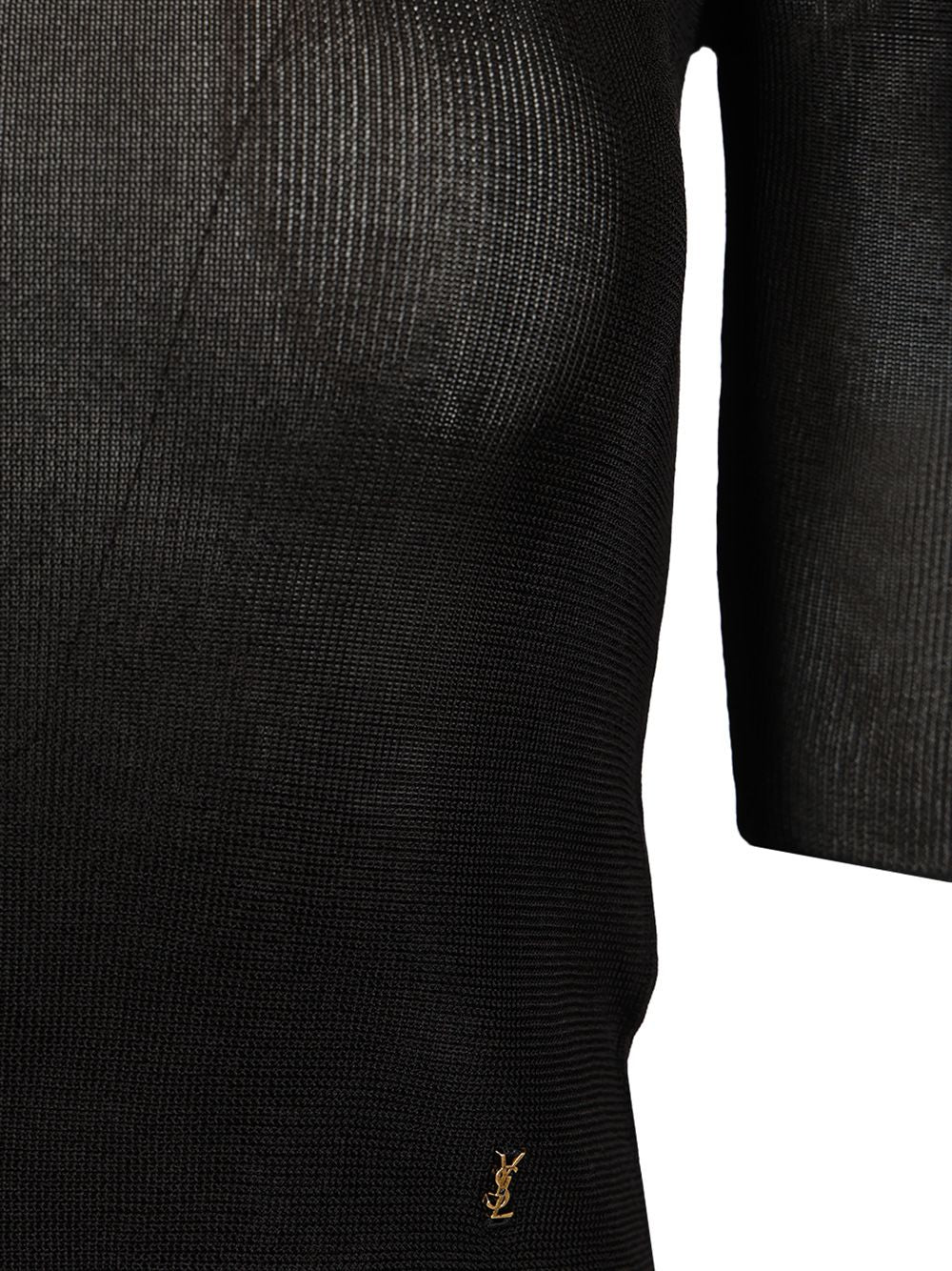 Saint Laurent Cassandre Tops - Black | 6540f551c43ccd6d74986abc853b9526110bfc60