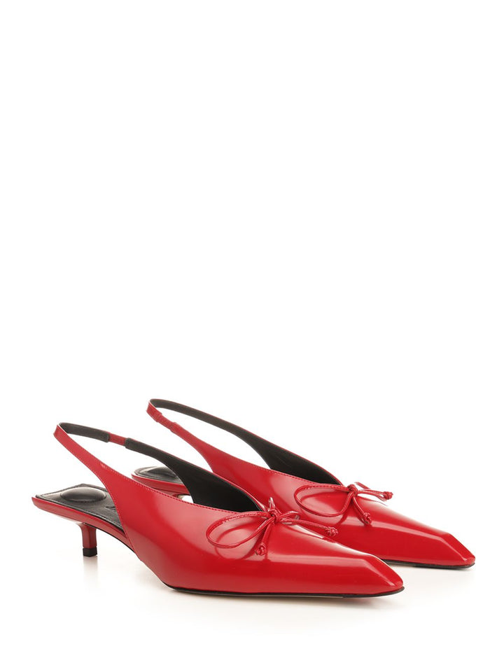 Jacquemus Cubisto Pumps - Red | 52d5a4808b9f51963f81e4cdeb67c301e33746a7