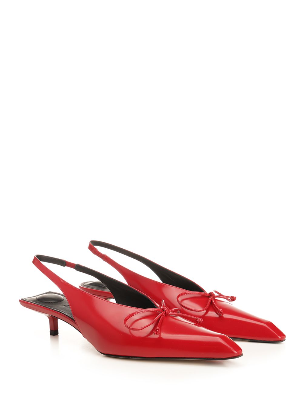 Jacquemus Cubisto Pumps - Red | 52d5a4808b9f51963f81e4cdeb67c301e33746a7