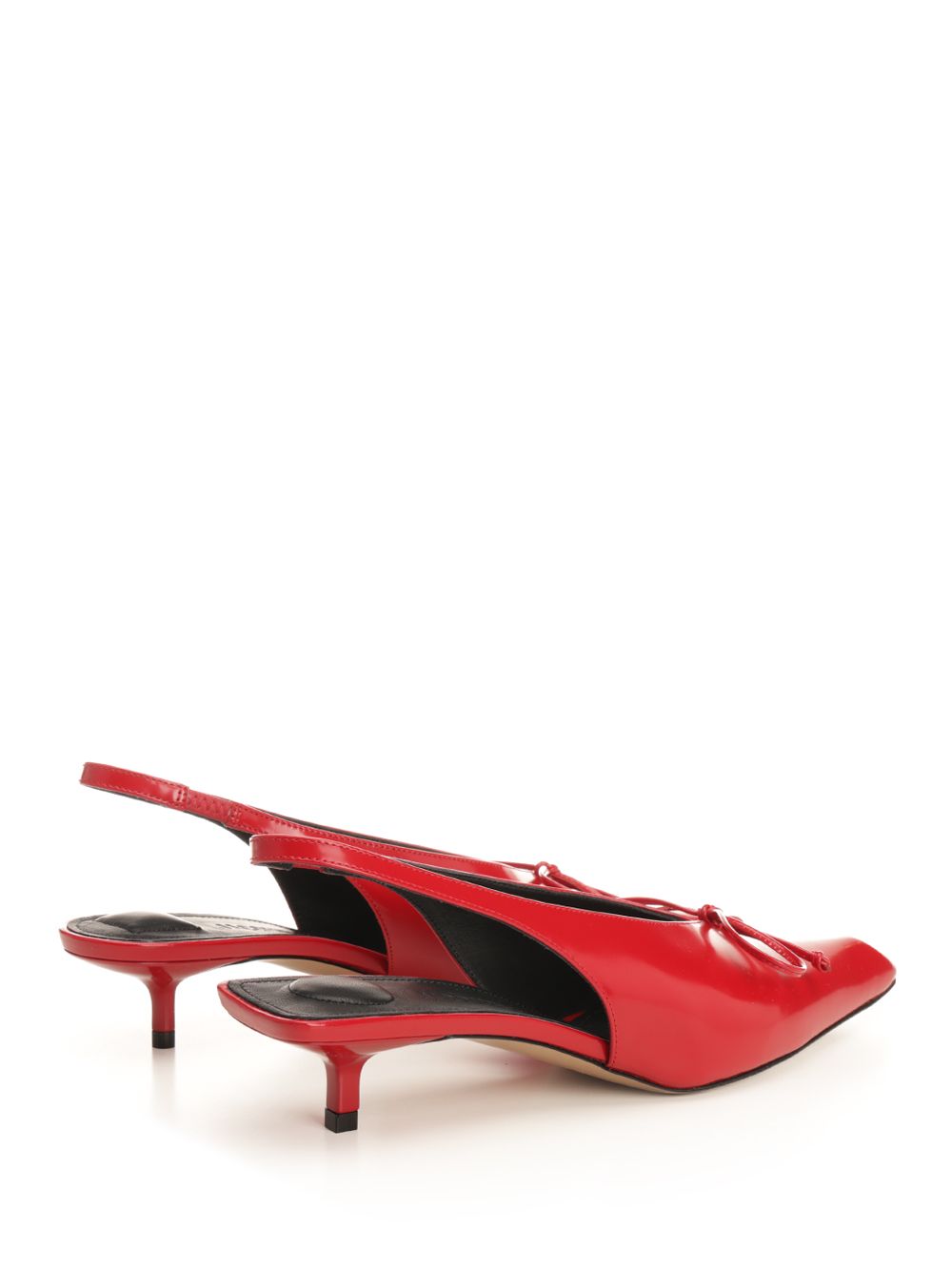 Jacquemus Cubisto Pumps - Red | fbe13e62d2d52e81cbe4b3938dea391cccca8684