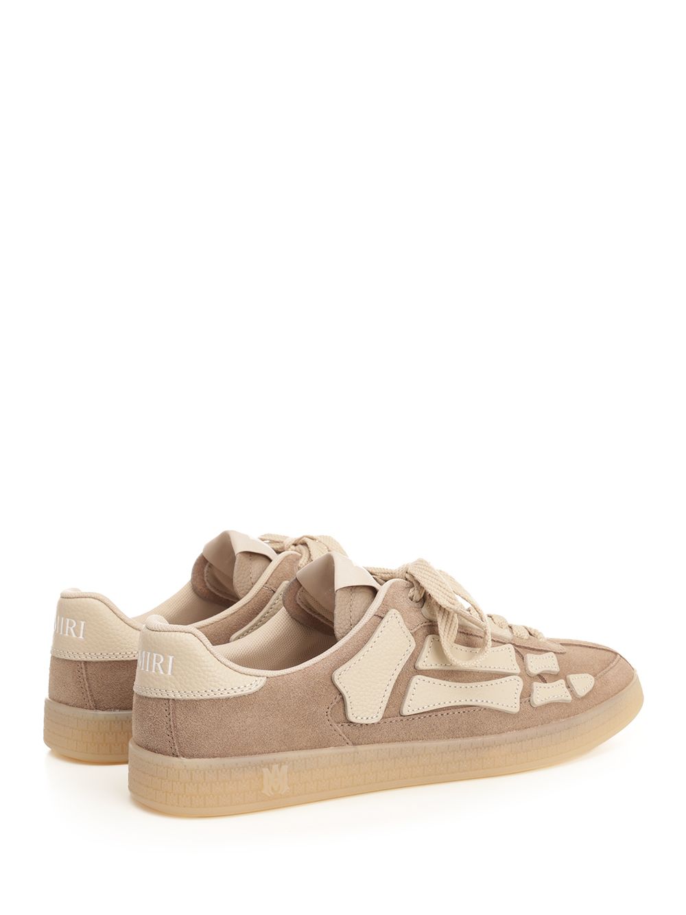 Amiri Pacific Bones Sneakers - Brown | 7744ea1013e843cf688bfdb97b19bdf4a9dcf72a