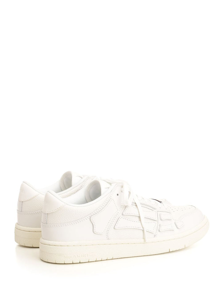 Amiri Skel Top Low Sneakers - White | 9d38e9875572a7fbb339b58bebbe0294eff72e28