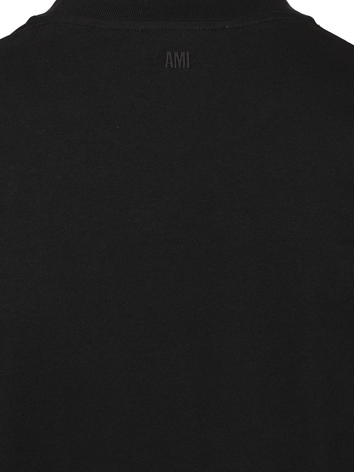 Ami Long-Sleeved T-Shirt - Black | f0cb73611fbf20e734bb54000849818193d62007