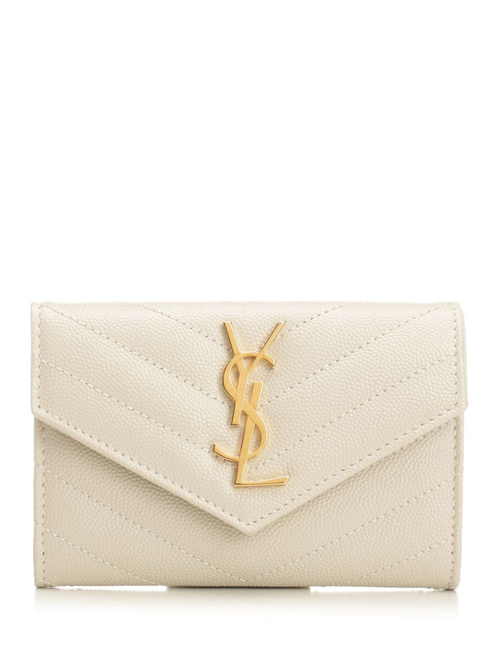 Saint Laurent Cassandre Wallets - Black | 71f3a24f9fca8803d47f014274b1599dd05d3968