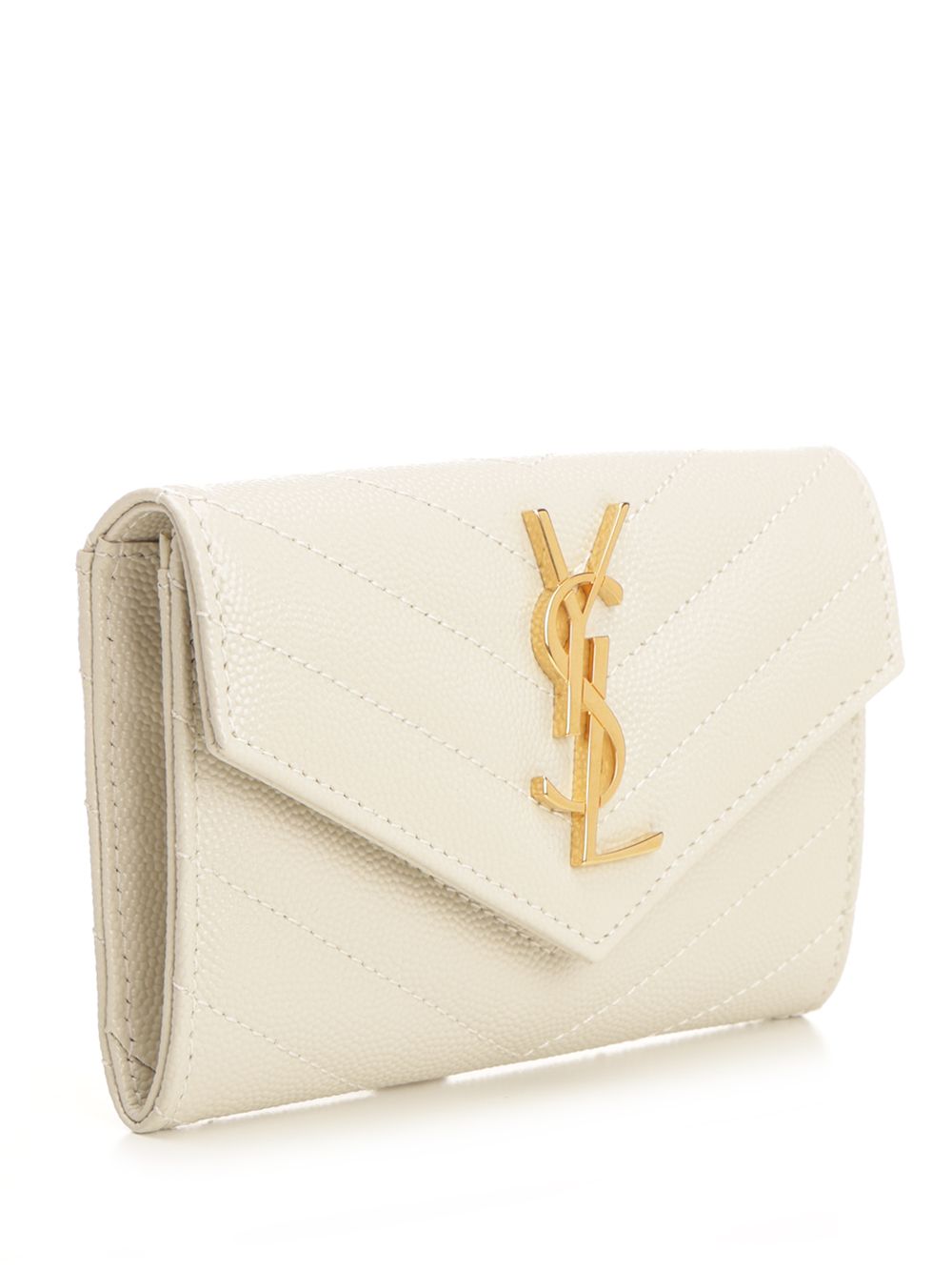 Saint Laurent Cassandre Wallets - Black | 8b07e90b6fadc418d37db8924914e746016187a8
