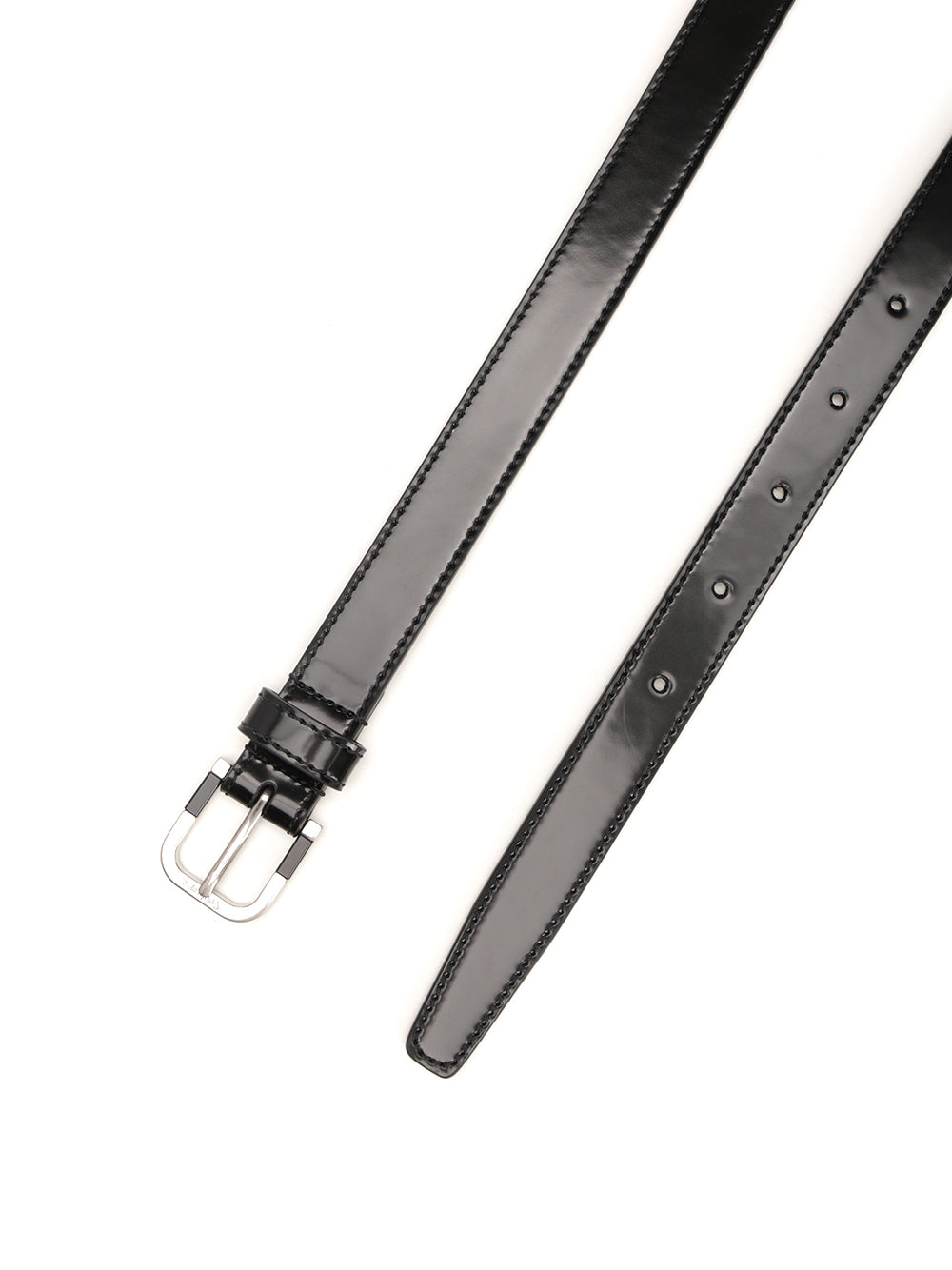 Saint Laurent Brushed Leather Belt Belts - Black | d858e586e7689655bbe0a0a02ef09bdd4356ac45
