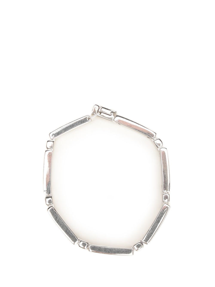 Saint Laurent Bracelet With Metal Bars Jewelry - Silver | bd410810fc7ae1b517674ea7b9aa88fd8144f4d7