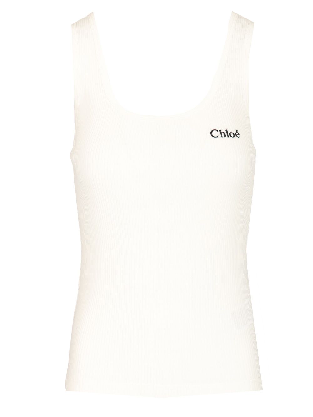 Chloe' Ribbed Stretch Jersey Tops - White | 5537cc652644da5496423bae2c13f2e4e7efa24d