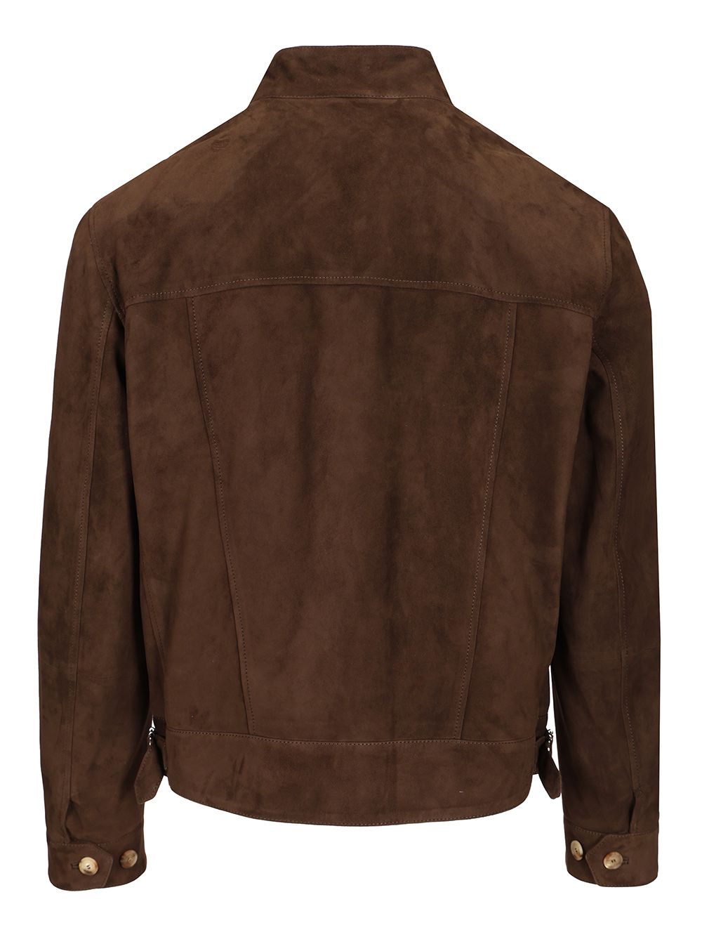 Brunello Cucinelli Suede Biker Jacket Jackets - Brown | b000f692e6cc14b1ed1b53d347bb8f70a9c2871d