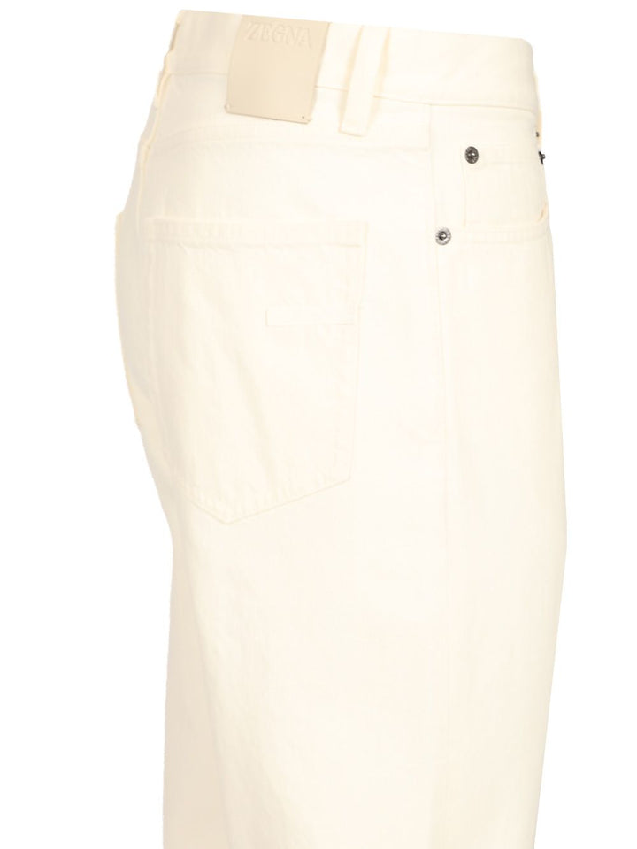 Ermenegildo Zegna Roccia Jeans - White | b240c92c45a2280c6c5097fdbd86e0d26c920959