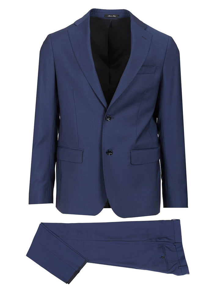 Al Duca D'Aosta Wool Suit Dresses - Blue | bed4b99a02567da02391c8f0b5f05e91bdf9c455