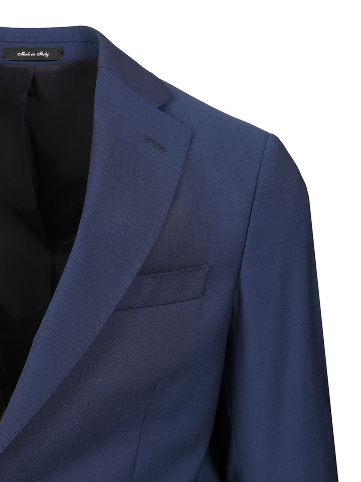 Al Duca D'Aosta Wool Suit Dresses - Blue | 18296cf7c527c9ad06745f85bf283839d75a9101