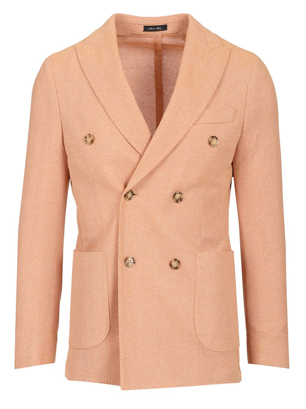 Al Duca D'Aosta Unlined Double-Breasted Jacket Jackets - Orange | 4a89efabe73f903b6af657f1c87e24742029904f