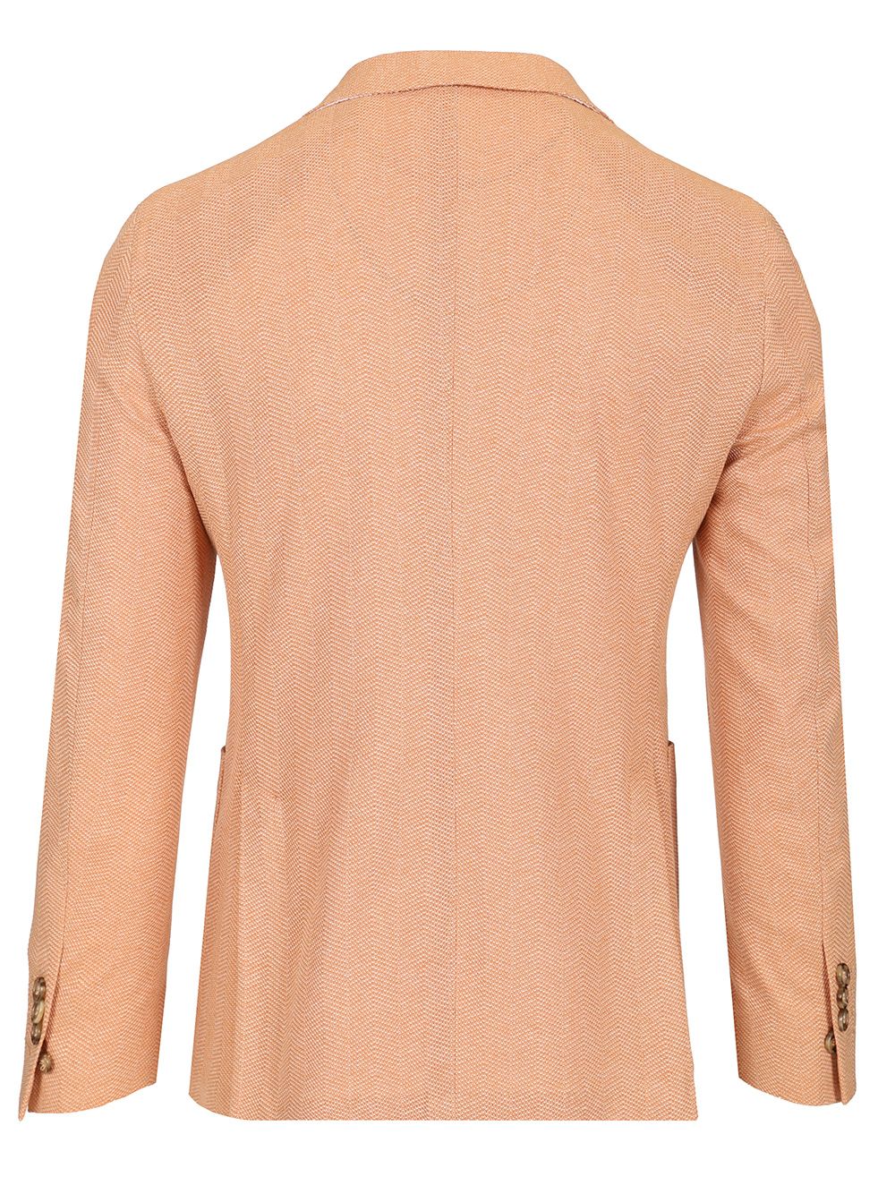 Al Duca D'Aosta Unlined Double-Breasted Jacket Jackets - Orange | 4bae528697498ec1ab60c972320aa20e3602f217