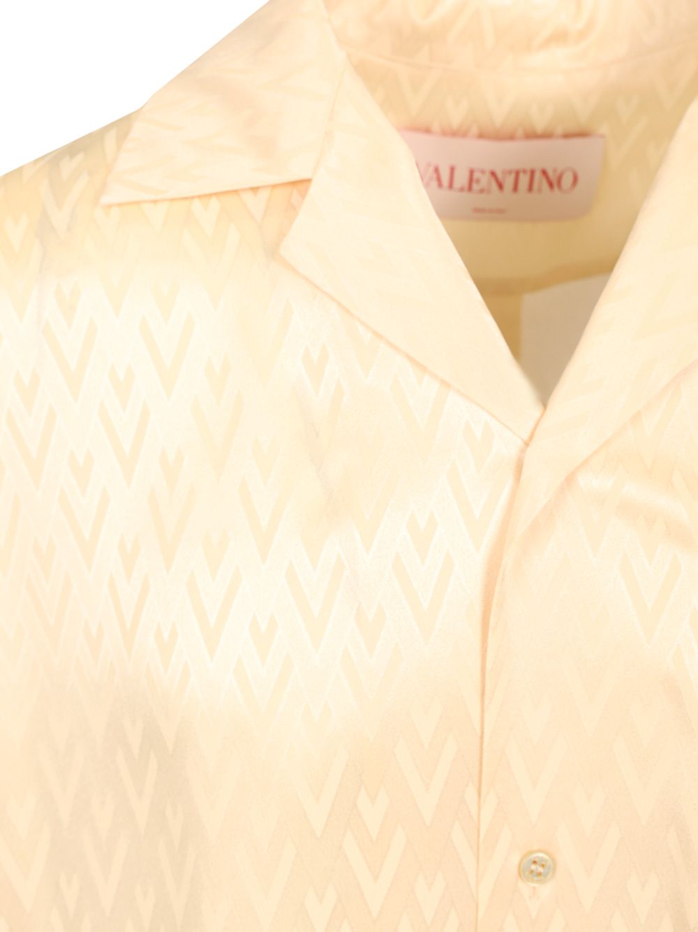Valentino Garavani Bowling Shirt Shirts - Beige | a3d20cfe893ae4ad14646017a6b15d2e5e7b2d68