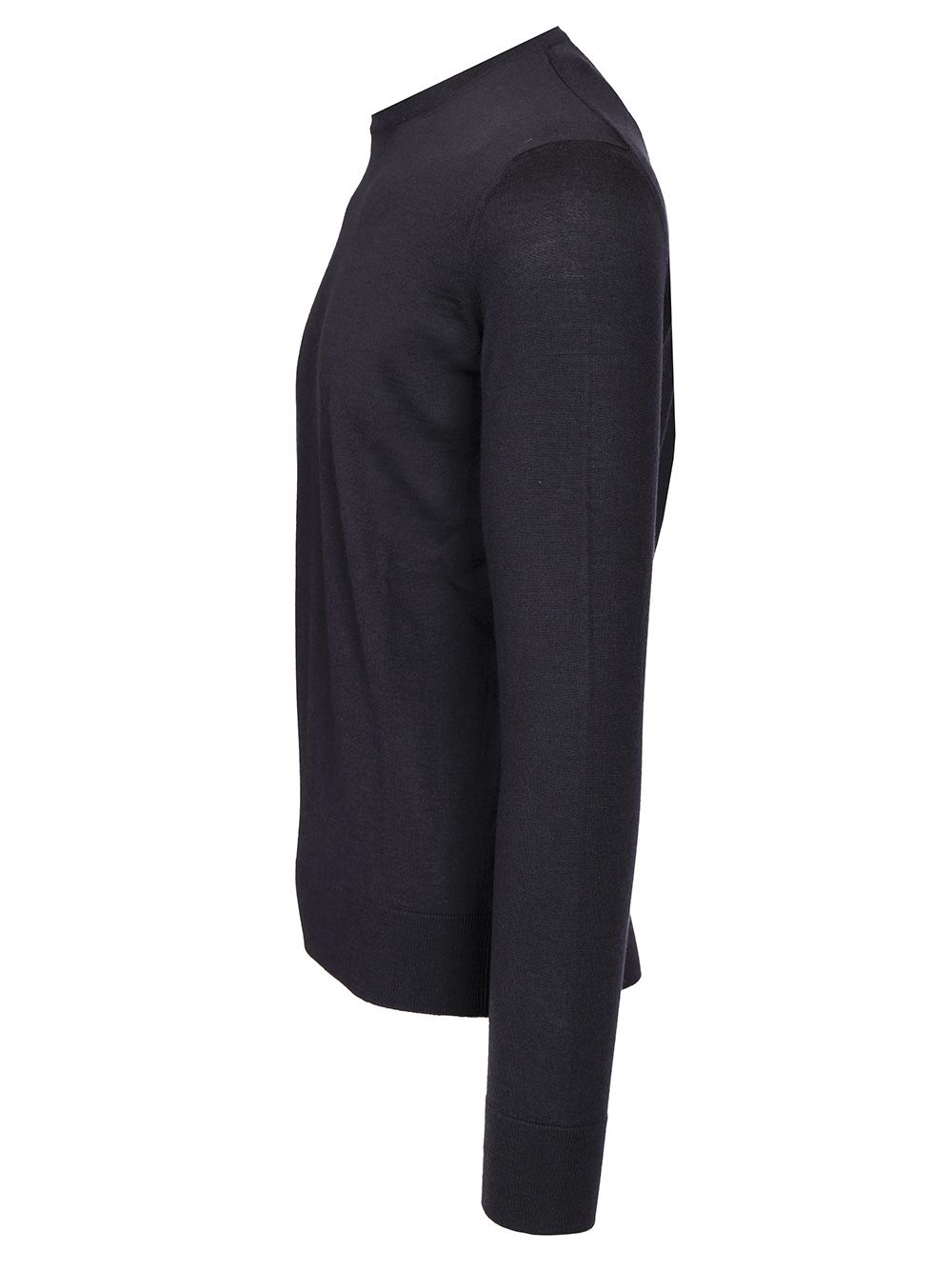 Ermenegildo Zegna Cashmere And Silk Crewneck Sweater Knitwear - Blue | 9bd117e04f72eb6c01b23d55c5ddf92821b94e8c