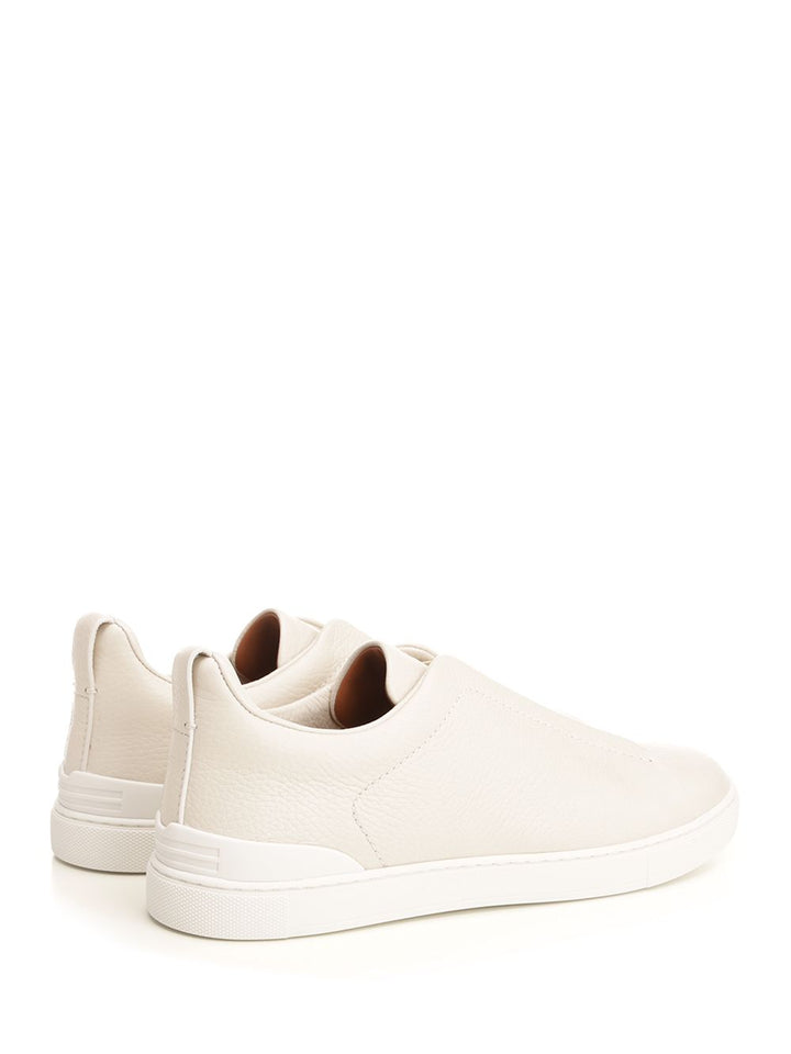 Ermenegildo Zegna Triple Stitch Sneakers - White | 8b190ac1ccd1644349011bab1669134a035e1e90