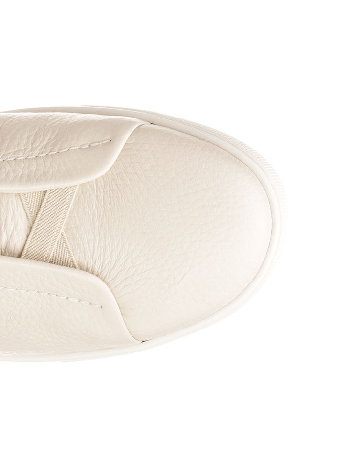 Ermenegildo Zegna Triple Stitch Sneakers - White | f5800d126c591b127682886764c5d2f217476f4a