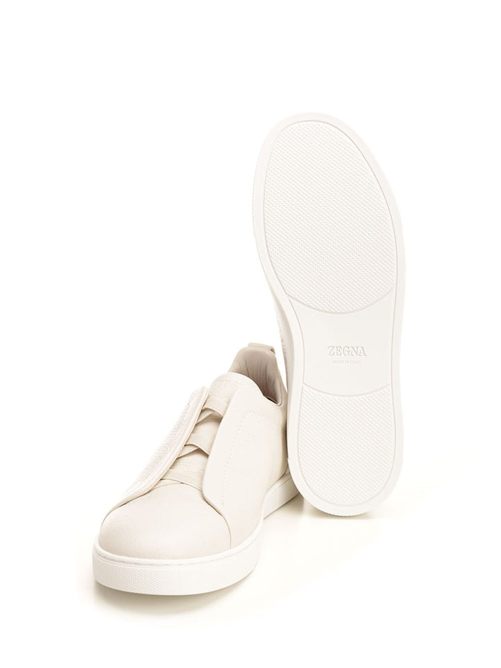 Ermenegildo Zegna Triple Stitch Sneakers - White | 1e8dd2955672910789970f1395e176fb4117fac6