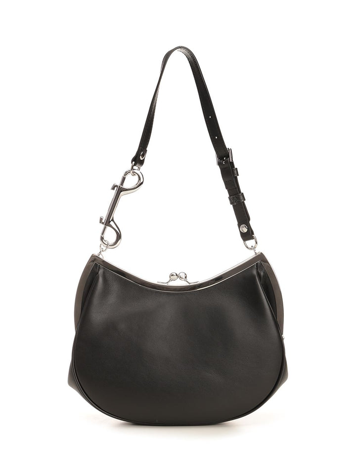 Vivienne Westwood Charm Frame Shoulder Bags - Black | acd5df34779c8532d5e62865e72b71ccfe8829f5