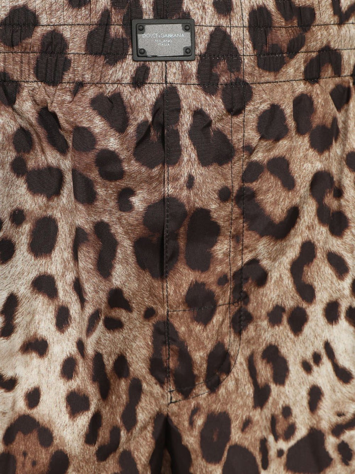Dolce & Gabbana Leopard Print Swimsuit Trousers - Animalier | 79ab1ea6439b8e41e3d8630a61bac5e2200659d7