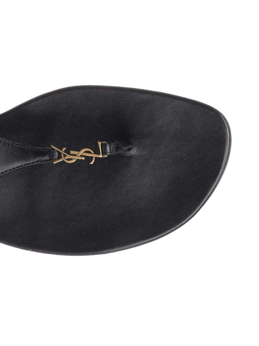 Saint Laurent Cassandra Sandals - Black | ac1ee66aa3add1b6df42b358f1f210ac2bca8fb5