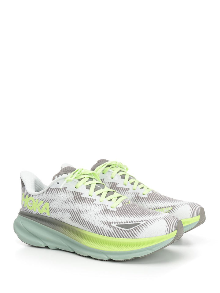 Hoka Clifton 9 Gore-Tex Sneakers - Grey | a4935a90628d8c6399654d9502142d9d4856a121