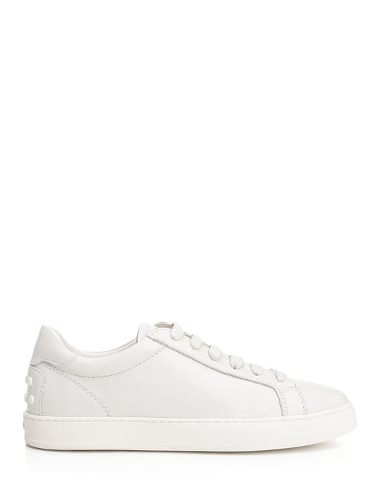 In Smooth Leather Sneakers White