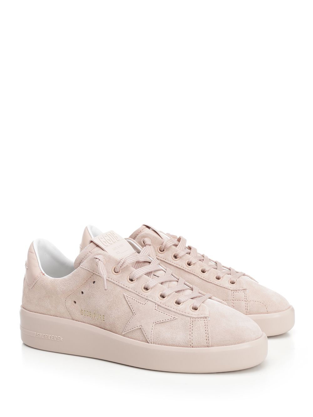 Golden Goose Deluxe Brand Pure Star Sneakers - Rose | f6278d06352095957fbe55100a5a707ce538e0e7