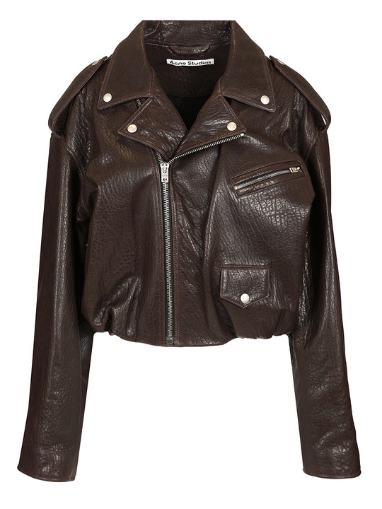 Leather Jacket Jackets Brown