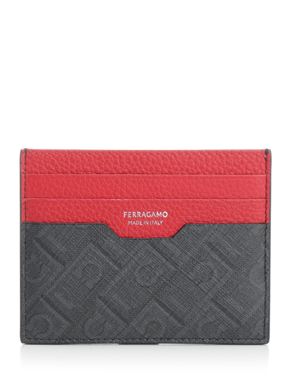 Ferragamo Two-Tone Card Holder Wallets - Multicolor | 7bb7e324efcff6982a9efb38c34a3206e6d5e12e