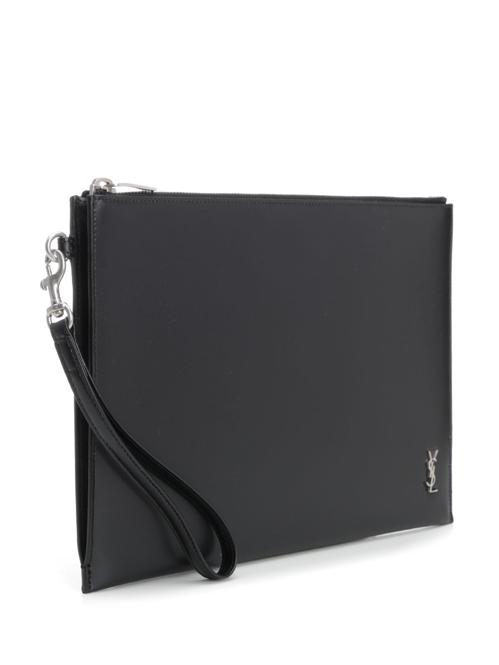 Saint Laurent Black Leather Ipad Case Handbags - Black | d2491d3e49d4a555b79ff6ae9e6c585612c9135d