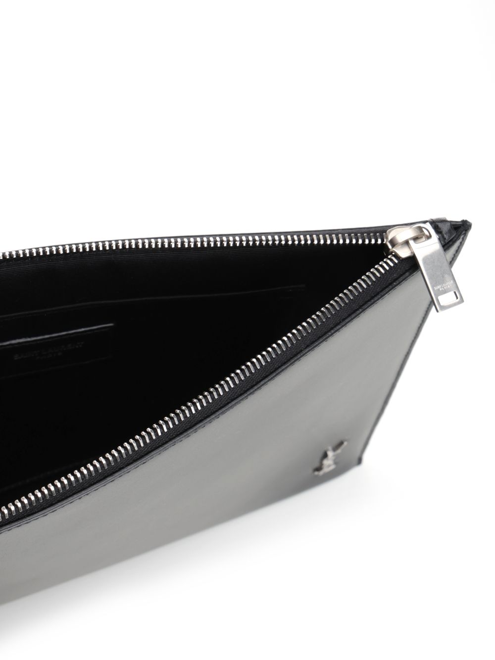 Saint Laurent Black Leather Ipad Case Handbags - Black | 7c45972eda916f89beda082f7eef751a7aa31660