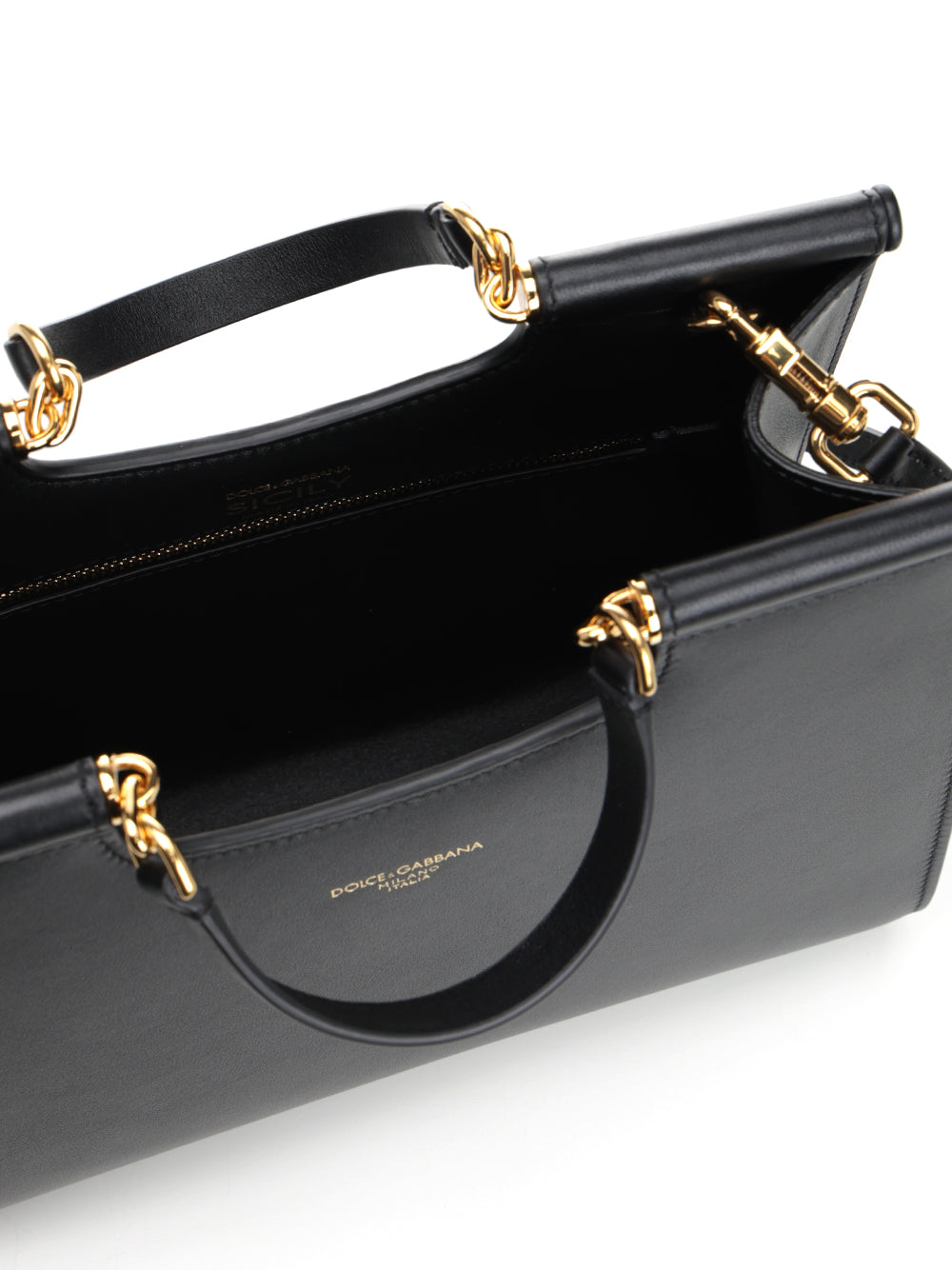 Dolce & Gabbana Sicily Shoulder Bags - Black | 984abcd1bd247a888bcc2d012b4871f9747ae5ba