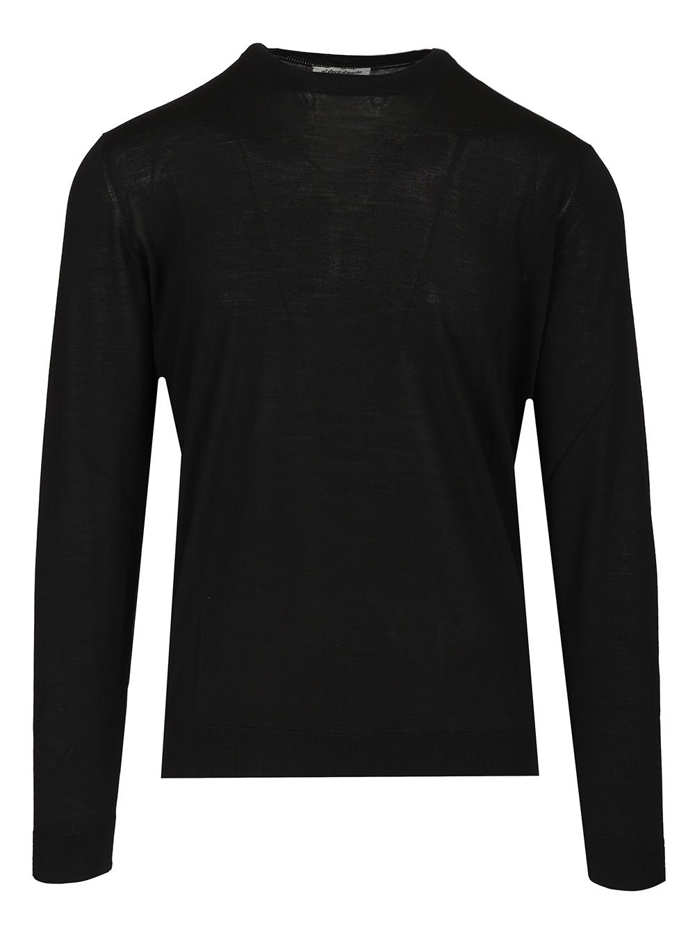 Filippo De Laurentiis Super 180s Wool  Sweater Knitwear - Black | fd8286eed566255ec5c6ba350c6b77f346a698c6