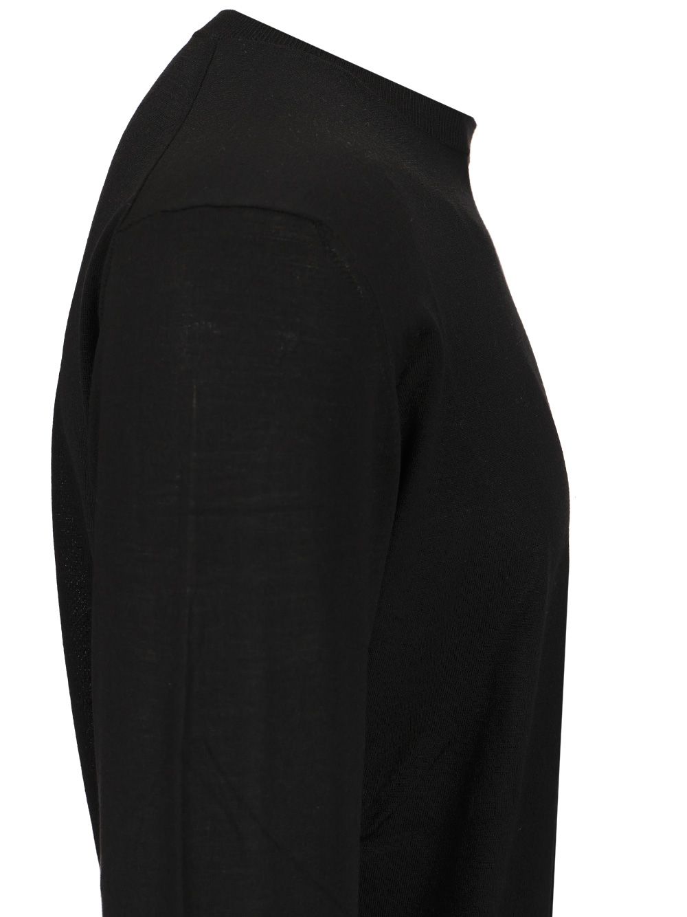 Filippo De Laurentiis Super 180s Wool  Sweater Knitwear - Black | 93d327e1ece4fd47c79b56d17c05d22c531fe5e0