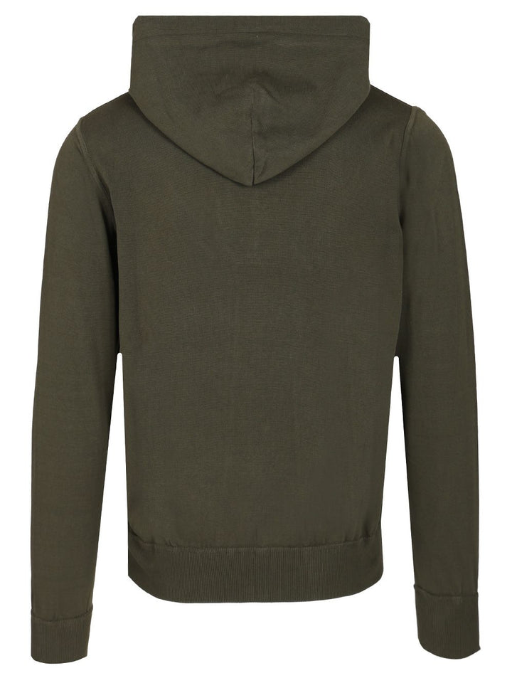 Al Duca D'Aosta Green Cotton Sweatshirt Knitwear - Green | a9ebb3214bf872b1ec161caf6e6b47d3833f4ac8